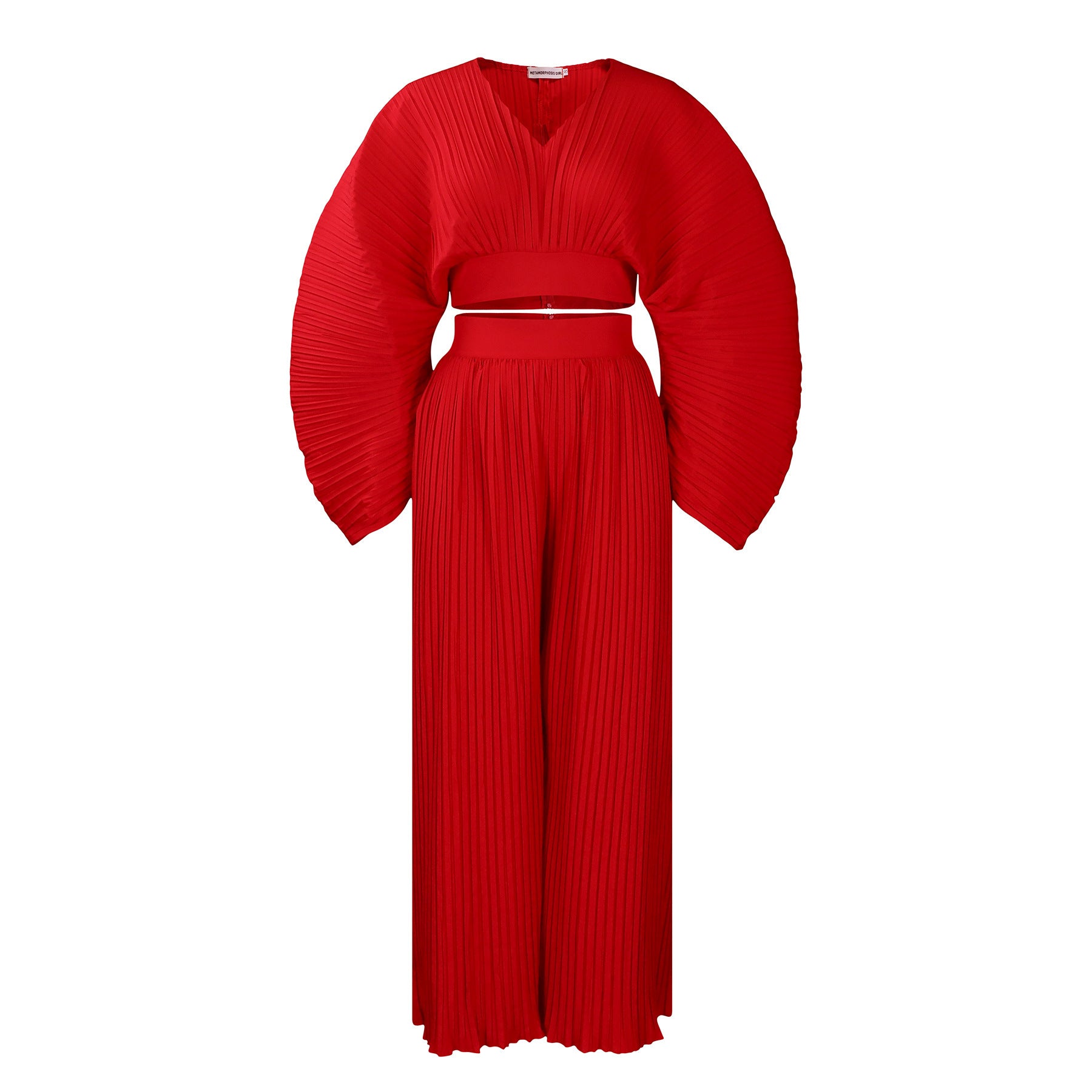 Top Wide Leg Trousers Two-piece Set