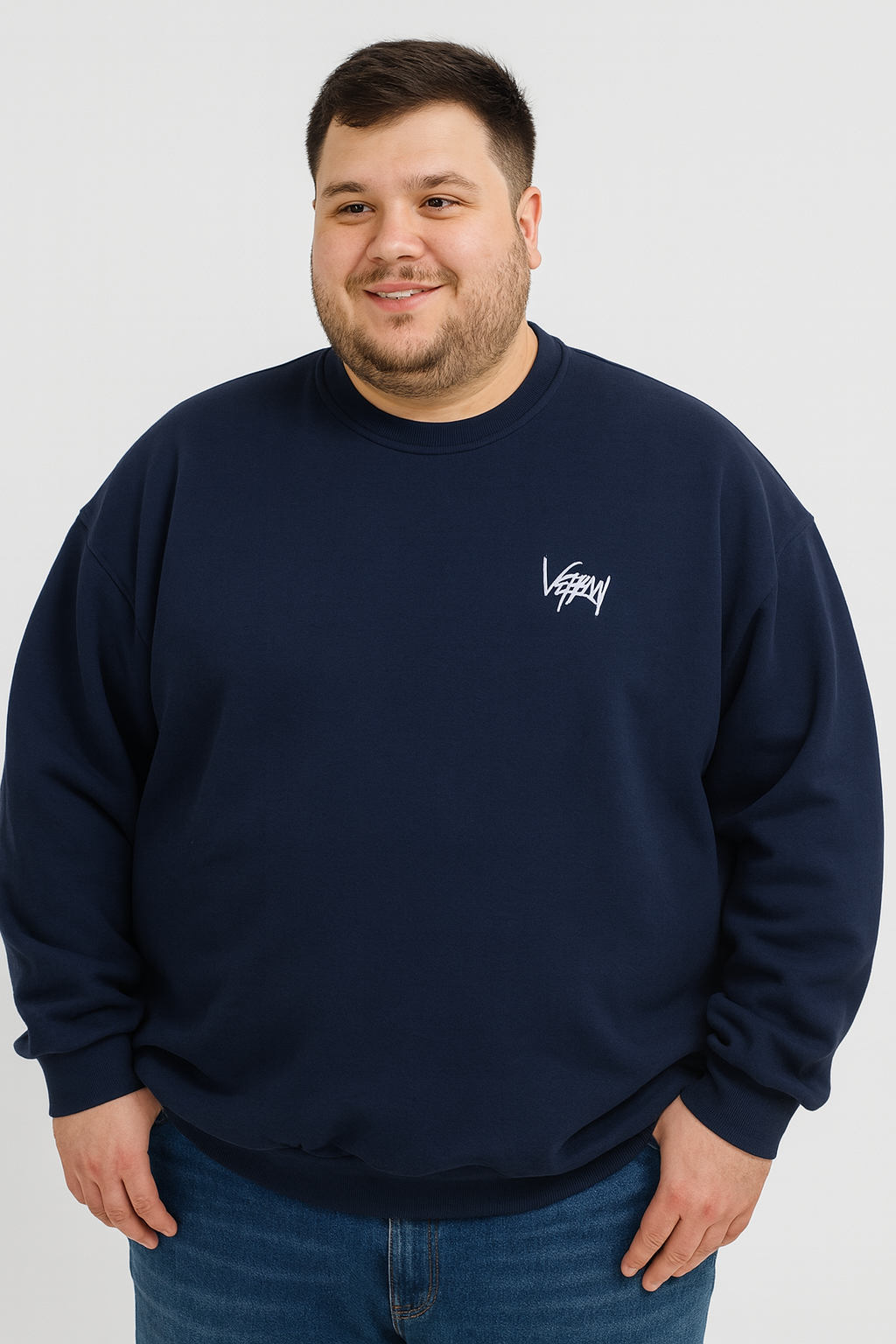 Men In Loose And Heavy Hoodies