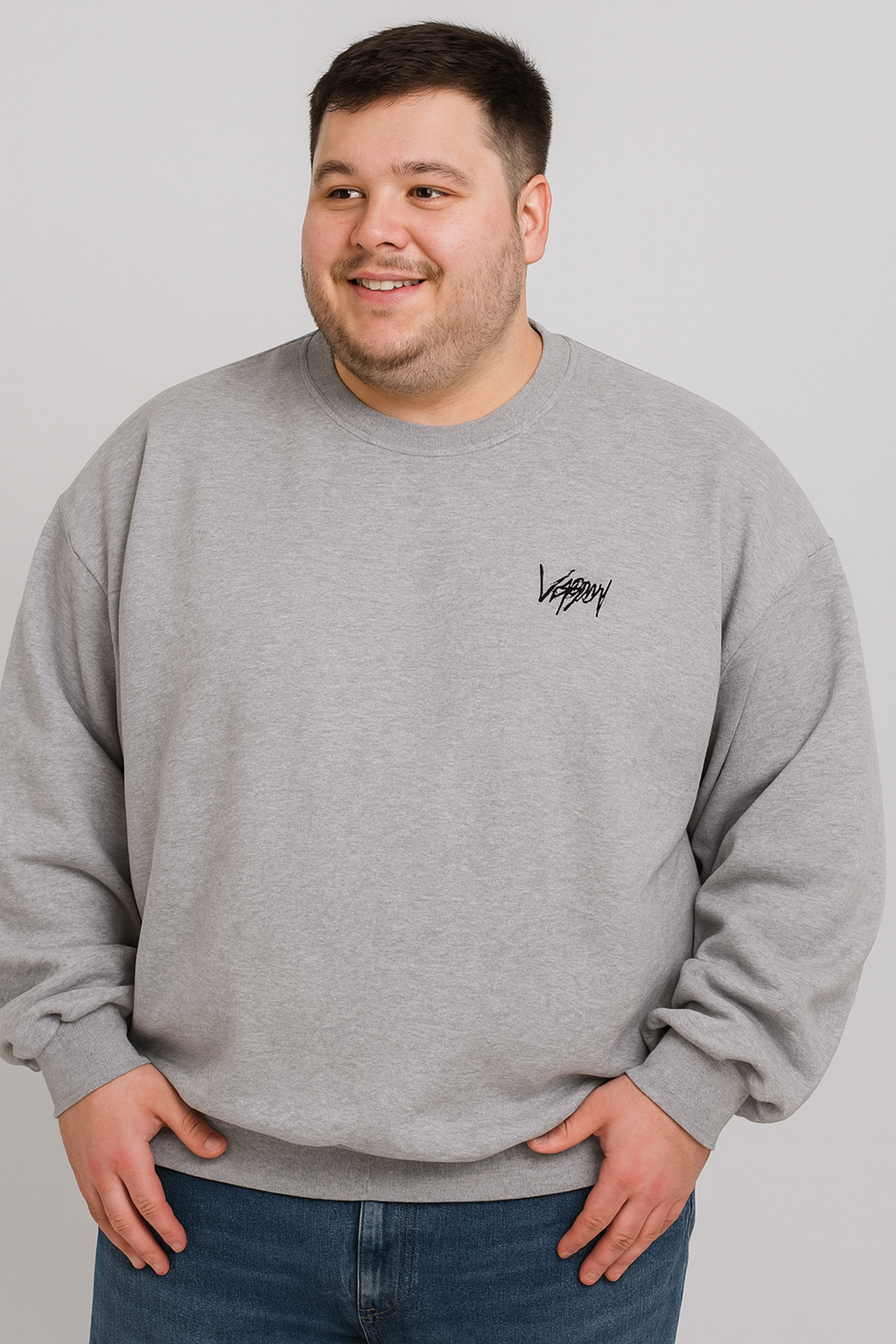 Men In Loose And Heavy Hoodies