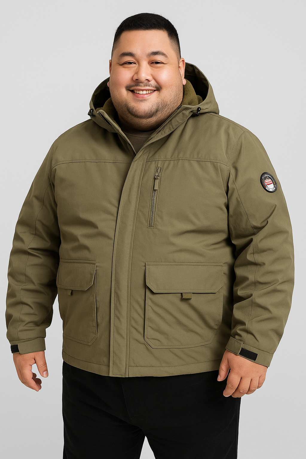 Winter Men Windproof Cotton Jacket