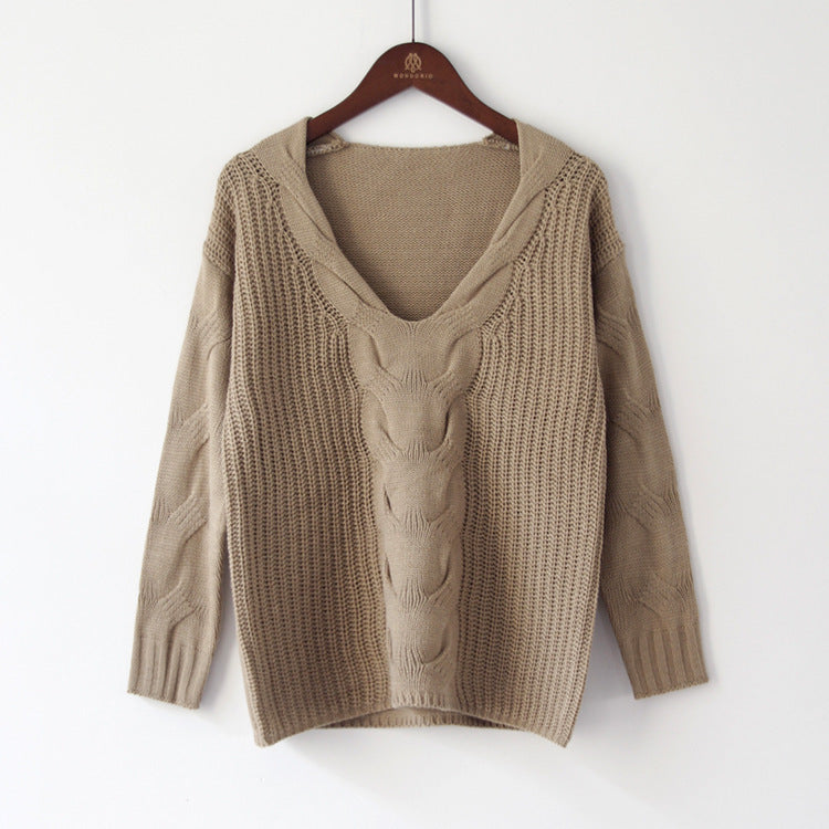 Knit Sweater Pullover Sweater