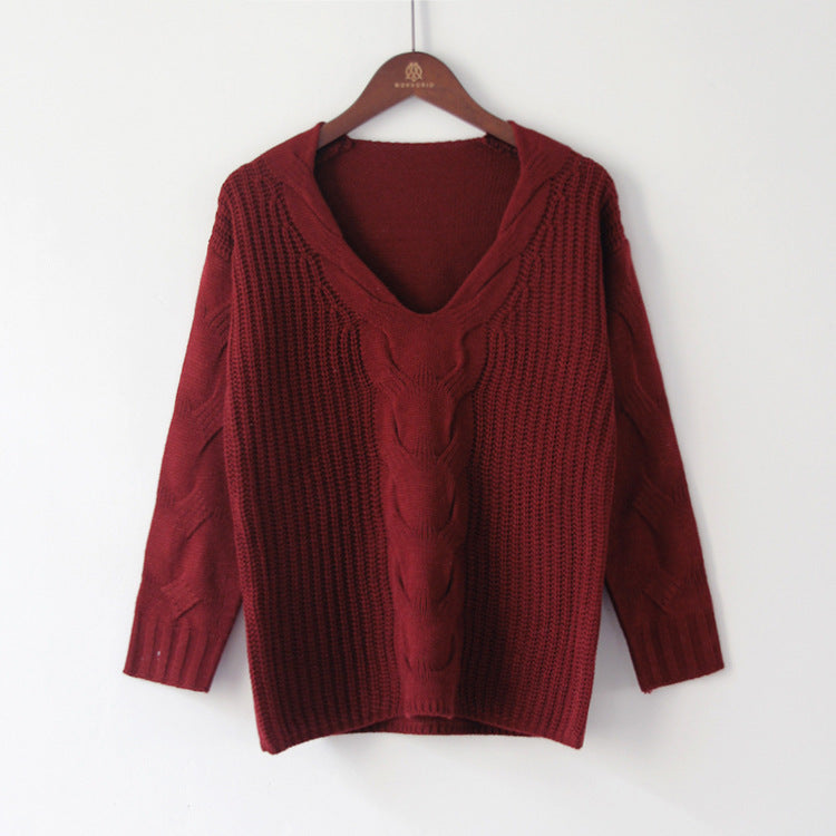 Knit Sweater Pullover Sweater
